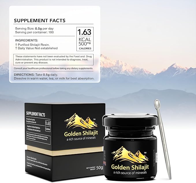 Golden Shilajit® Resin 50g