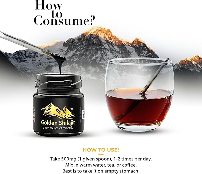 Golden Shilajit® Resin 50g