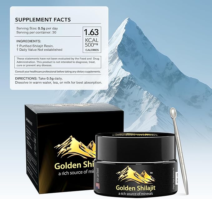 Golden Shilajit® Resin 15g