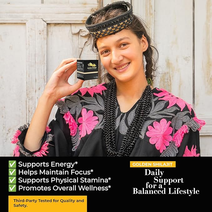 Himalayan Golden Shilajit Resin