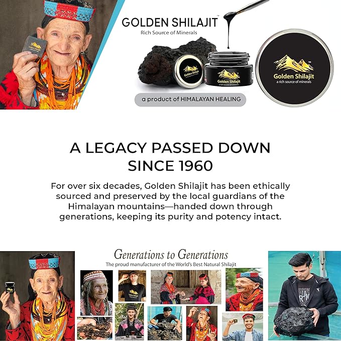 Golden Shilajit® Resin 15g