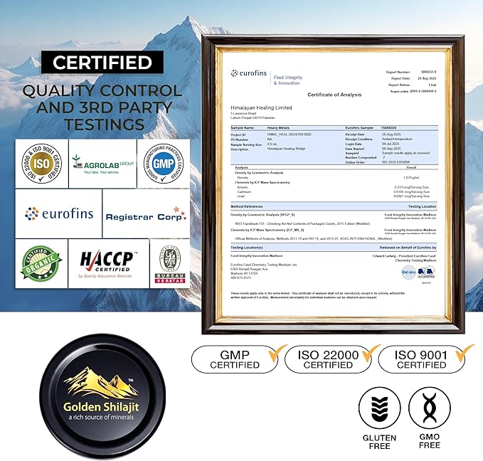 Golden Shilajit® Resin 15g