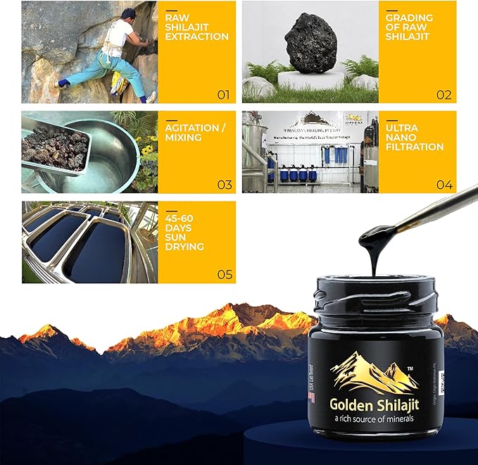 Himalayan Golden Shilajit Resin