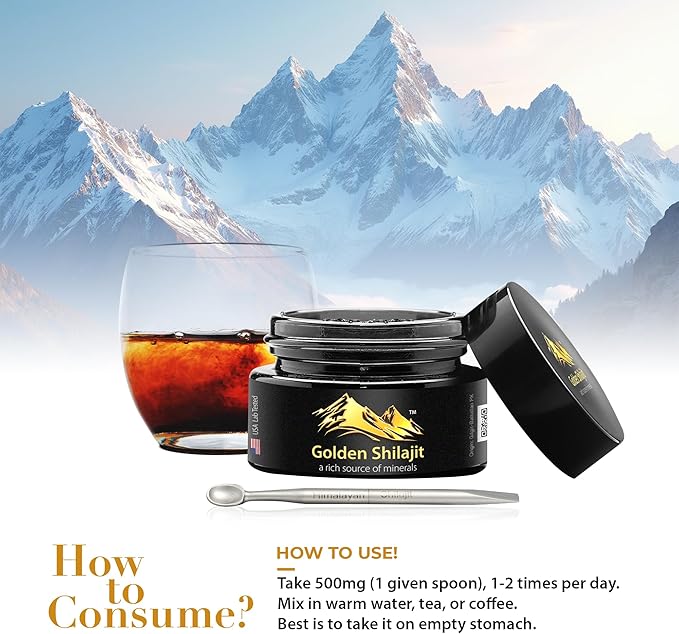 Golden Shilajit® Resin 15g