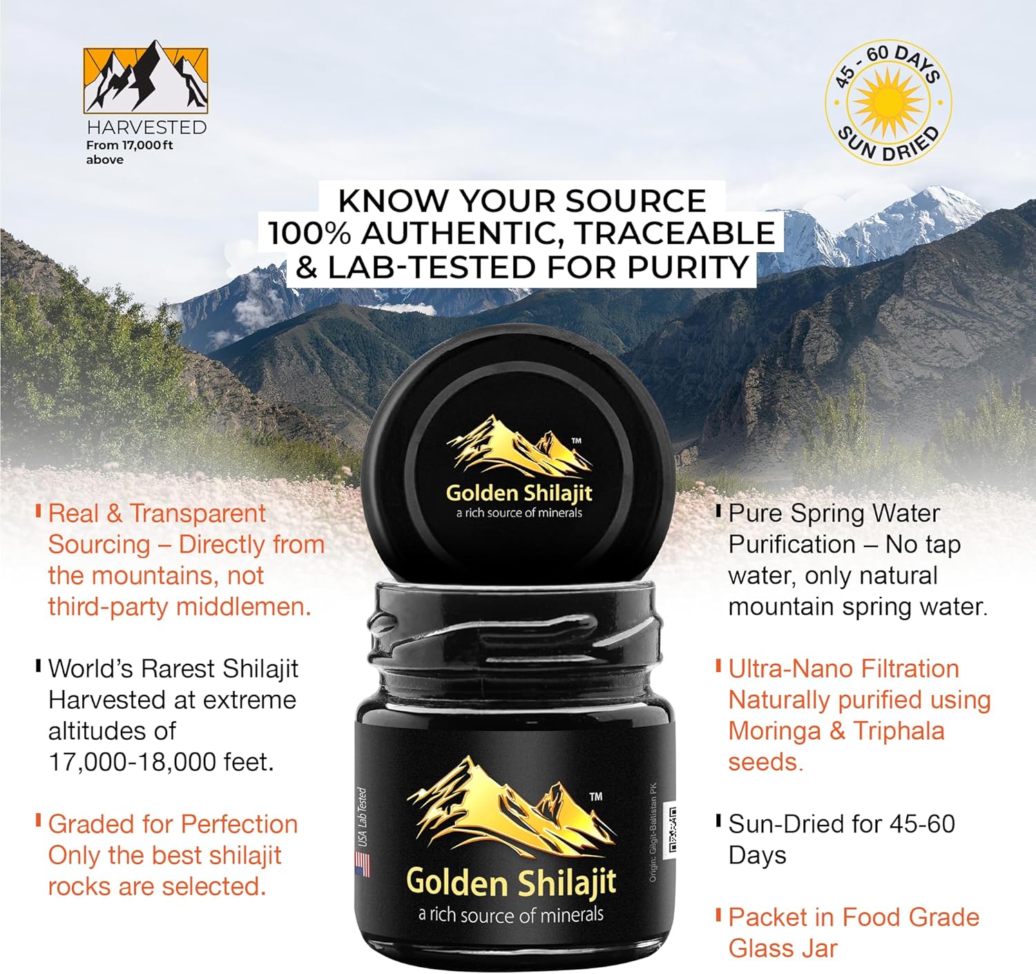 Golden Shilajit® Resin 50g