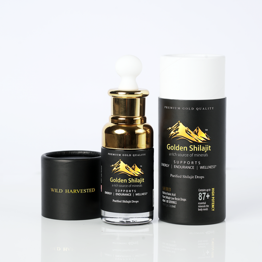 Golden Himalayan Shilajit Drops | 50 ML |