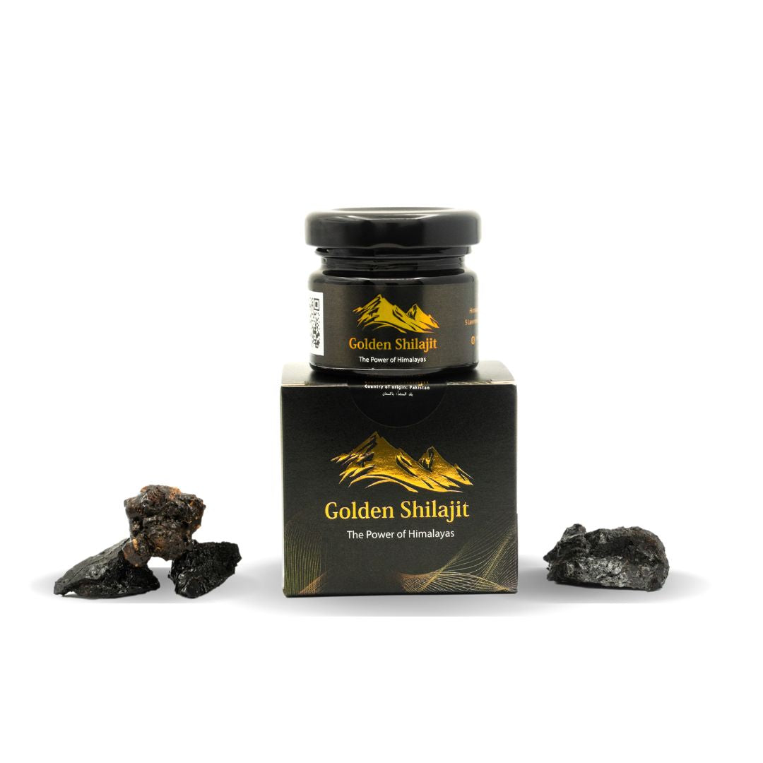 Himalayan Golden Shilajit Resin – Pure Golden Shilajit