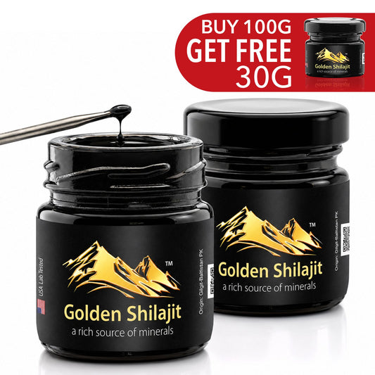 Buy 100g Himalayan Golden Shilajit Resin, Get 30g Free